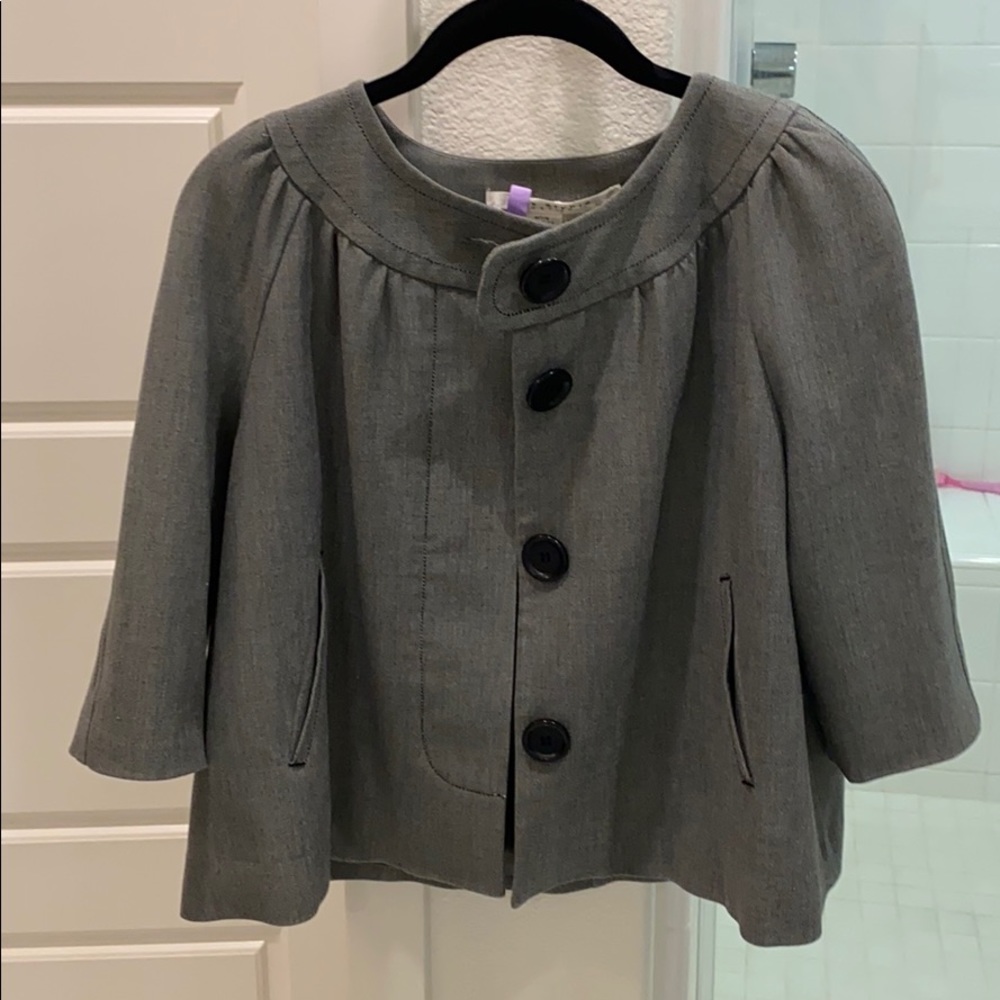 Gently worn MAX Studio heather grey blazer
